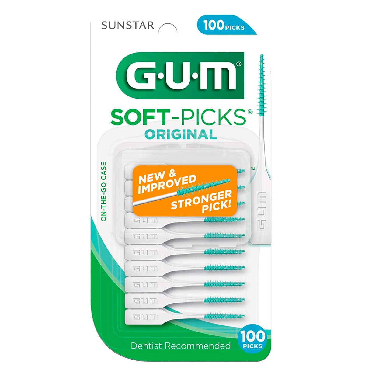 GUM Soft-Picks Original Dental Picks (Pack Of 100)